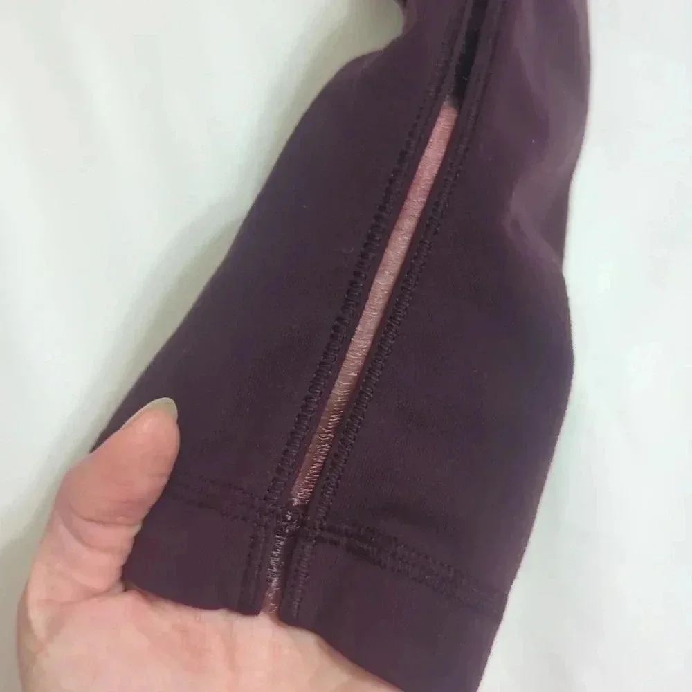 Lululemon High Times Pant Color Black Cherry Size 4